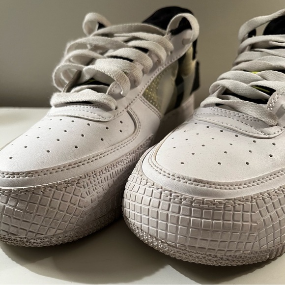 Air Force 1 Type GS 'White Black Volt size 6.5 - Picture 5 of 10